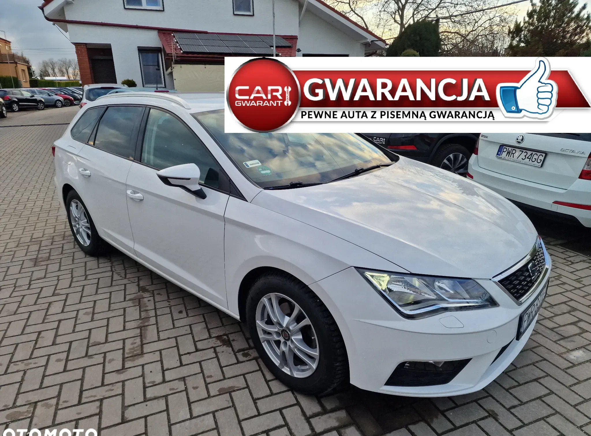 wielkopolskie Seat Leon cena 41900 przebieg: 74000, rok produkcji 2018 z Lidzbark Warmiński